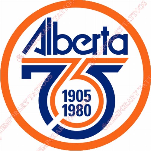 Edmonton Oilers Customize Temporary Tattoos Stickers NO.156